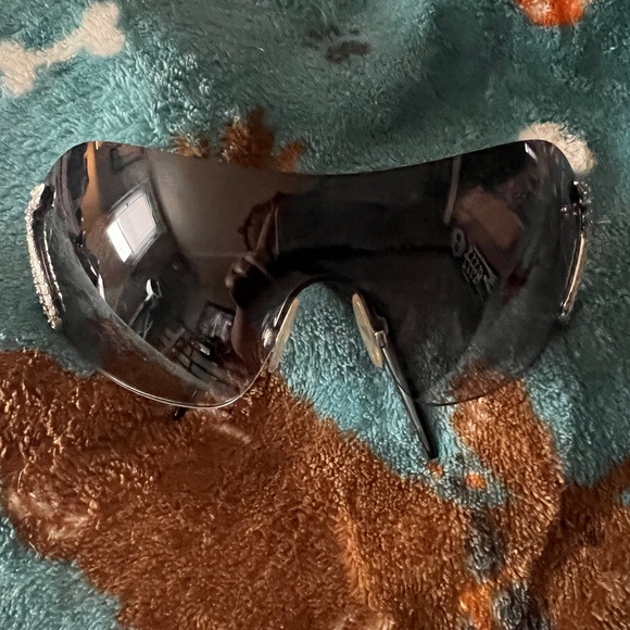 Roberto cavalli rhinestone snake shield style sunglasses vintage main image 5